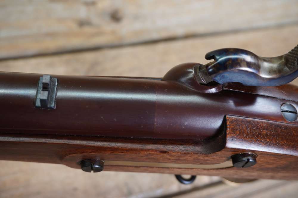US Mod 1841 Mississippi Civil War rifled musket Pedersoli LIKE NEW -img-48