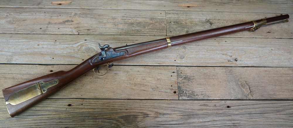 US Mod 1841 Mississippi Civil War rifled musket Pedersoli LIKE NEW -img-75
