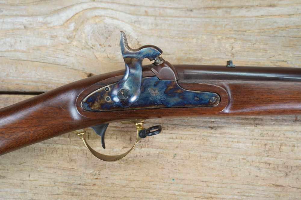 US Mod 1841 Mississippi Civil War rifled musket Pedersoli LIKE NEW -img-0