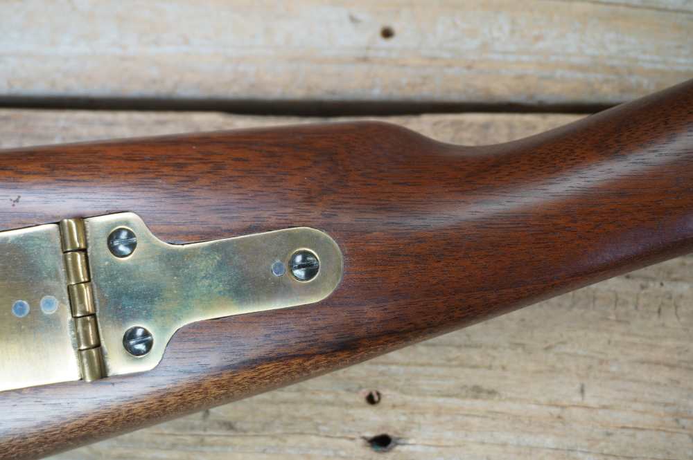 US Mod 1841 Mississippi Civil War rifled musket Pedersoli LIKE NEW -img-4