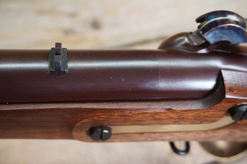 US Mod 1841 Mississippi Civil War rifled musket Pedersoli LIKE NEW -img-49