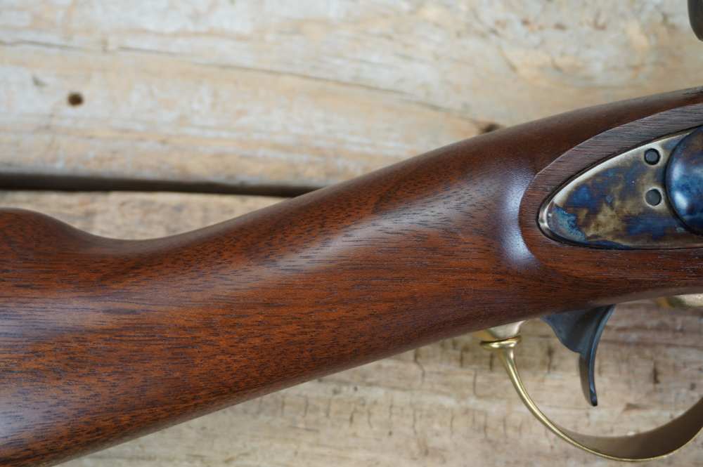 US Mod 1841 Mississippi Civil War rifled musket Pedersoli LIKE NEW -img-5