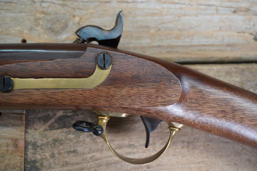 US Mod 1841 Mississippi Civil War rifled musket Pedersoli LIKE NEW -img-28
