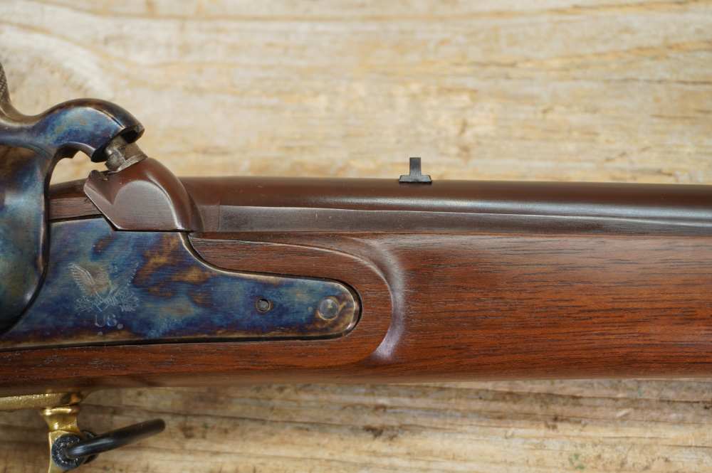 US Mod 1841 Mississippi Civil War rifled musket Pedersoli LIKE NEW -img-13