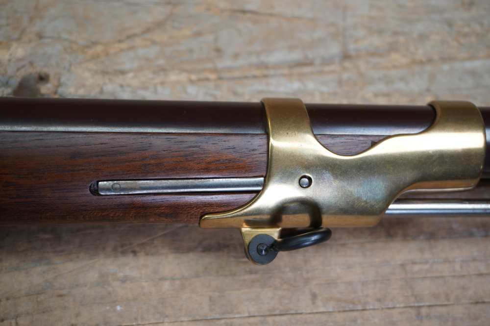 US Mod 1841 Mississippi Civil War rifled musket Pedersoli LIKE NEW -img-20