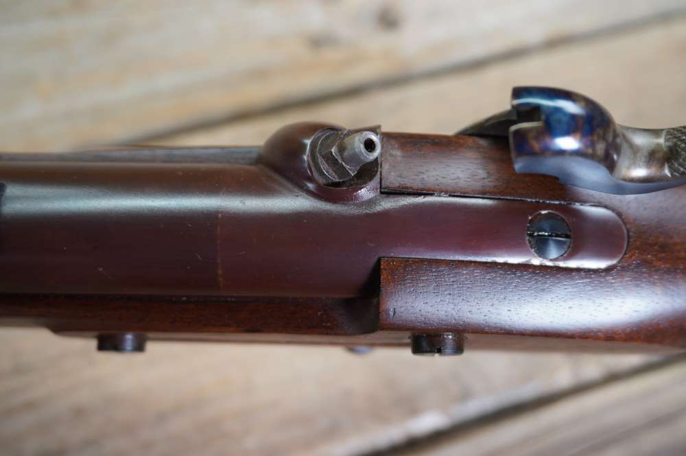US Mod 1841 Mississippi Civil War rifled musket Pedersoli LIKE NEW -img-45