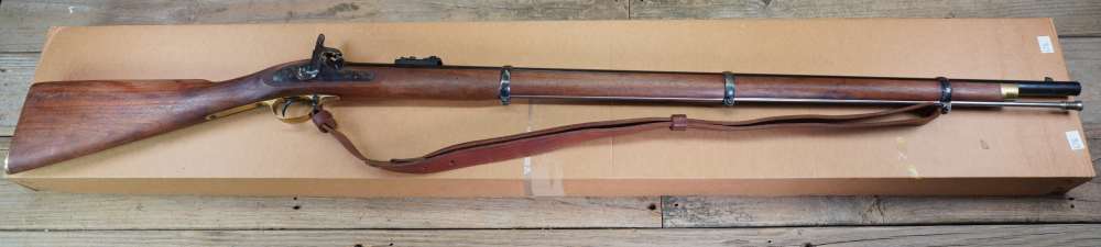 Enfield P-53 rifle musket US Civil War .58 Armisport p53 LIKE NEW IN BOX-img-1