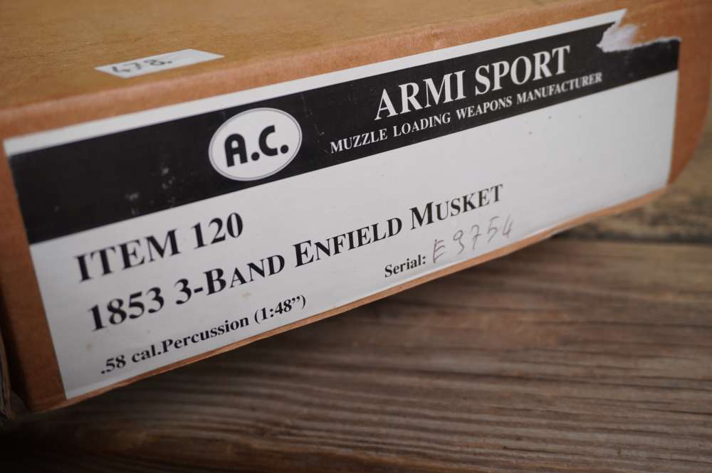 Enfield P-53 rifle musket US Civil War .58 Armisport p53 LIKE NEW IN BOX-img-71