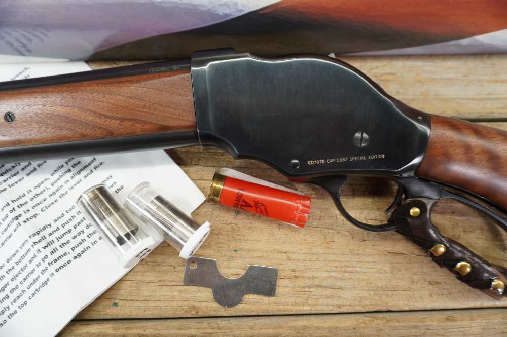 Coyote Cap Winchester 1887 87 12ga riot gun Cowboy Action LNIB 12ga CAS -img-1
