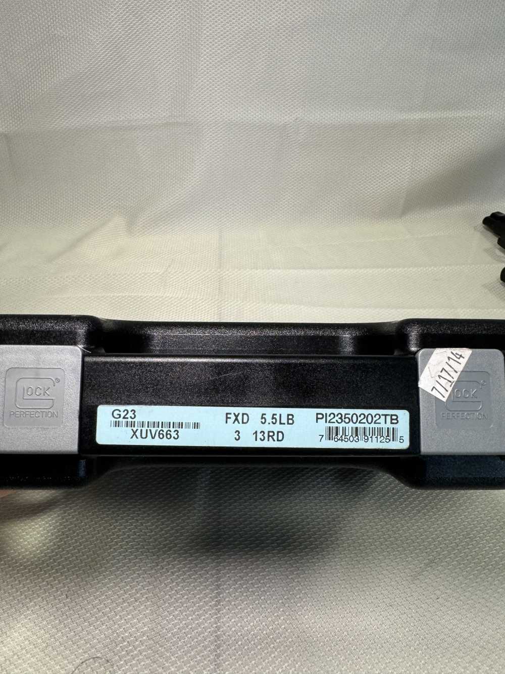 Glock 23TB 40S&W factory threaded barrel configuration in box Rare-img-9