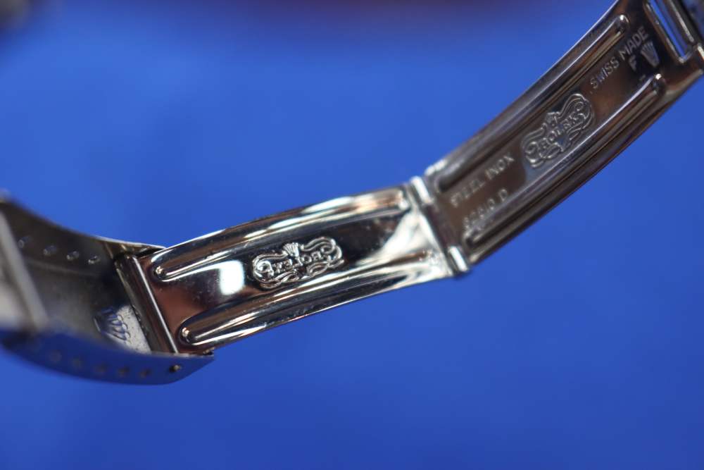 Rolex Ladies Datejust Watch Custom Natural Diamond Blue Dial Jubilee 26mm-img-16