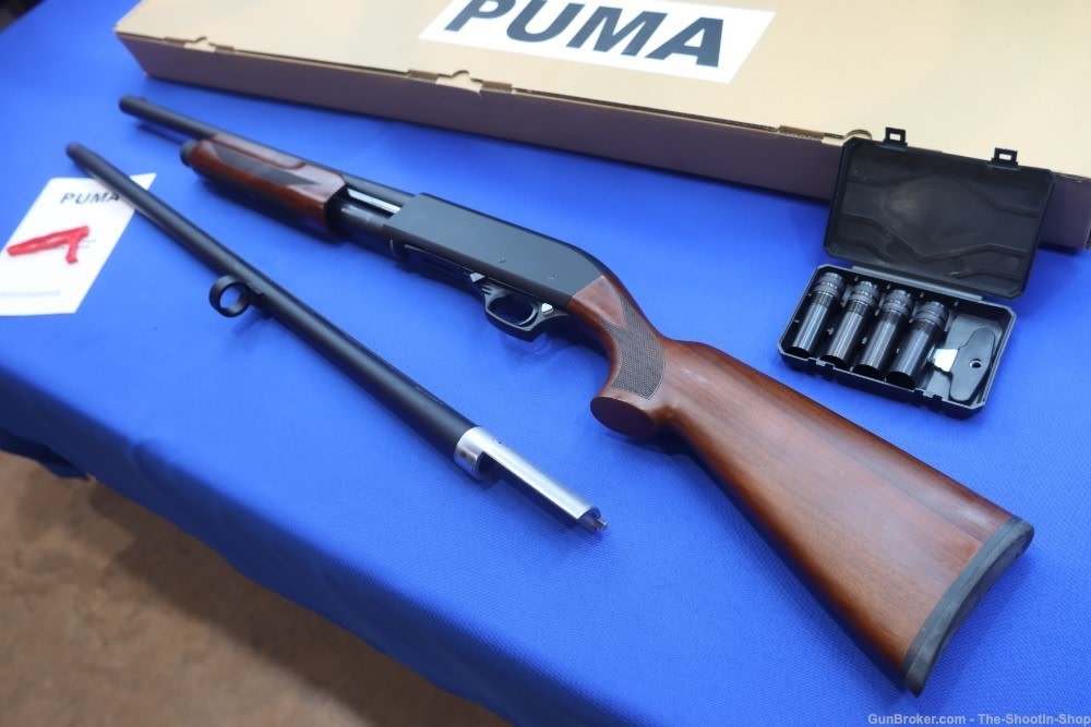 LEGACY PUMA Shotgun Combo 12GA 20" & 28" Walnut Stock Field & Defense Model-img-13