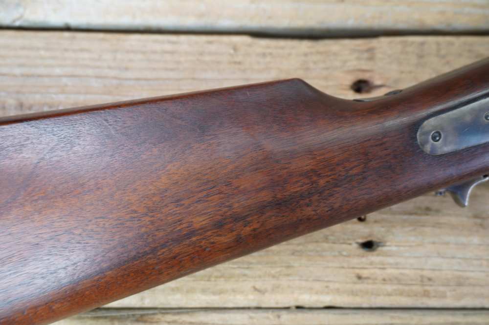 Shiloh Sharps Farmingdale 1970s NM 1863 SRC 54 cal percussion carbine -img-4