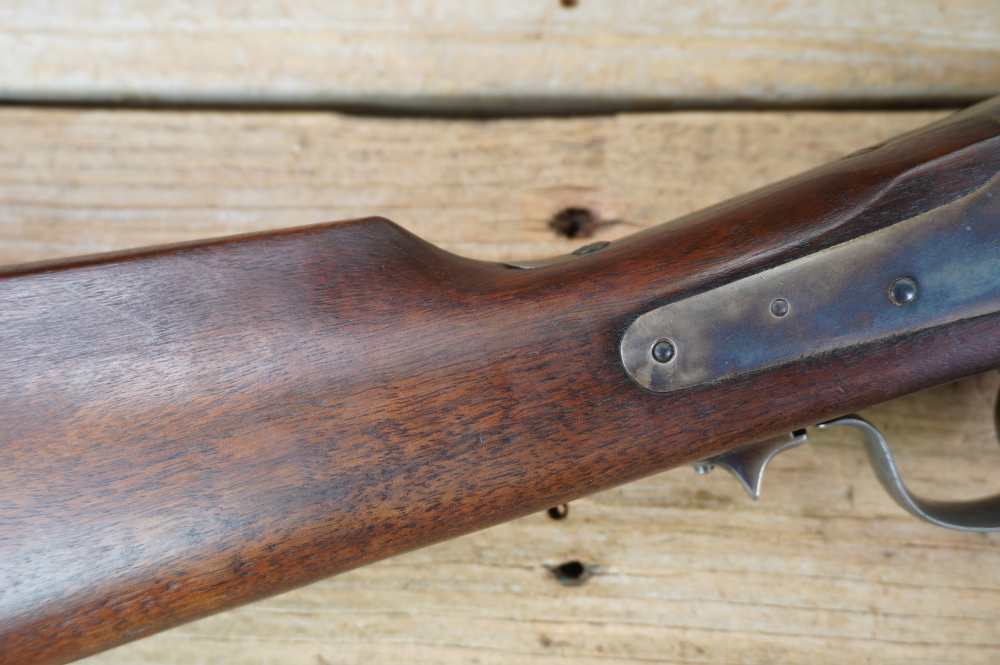 Shiloh Sharps Farmingdale 1970s NM 1863 SRC 54 cal percussion carbine -img-5