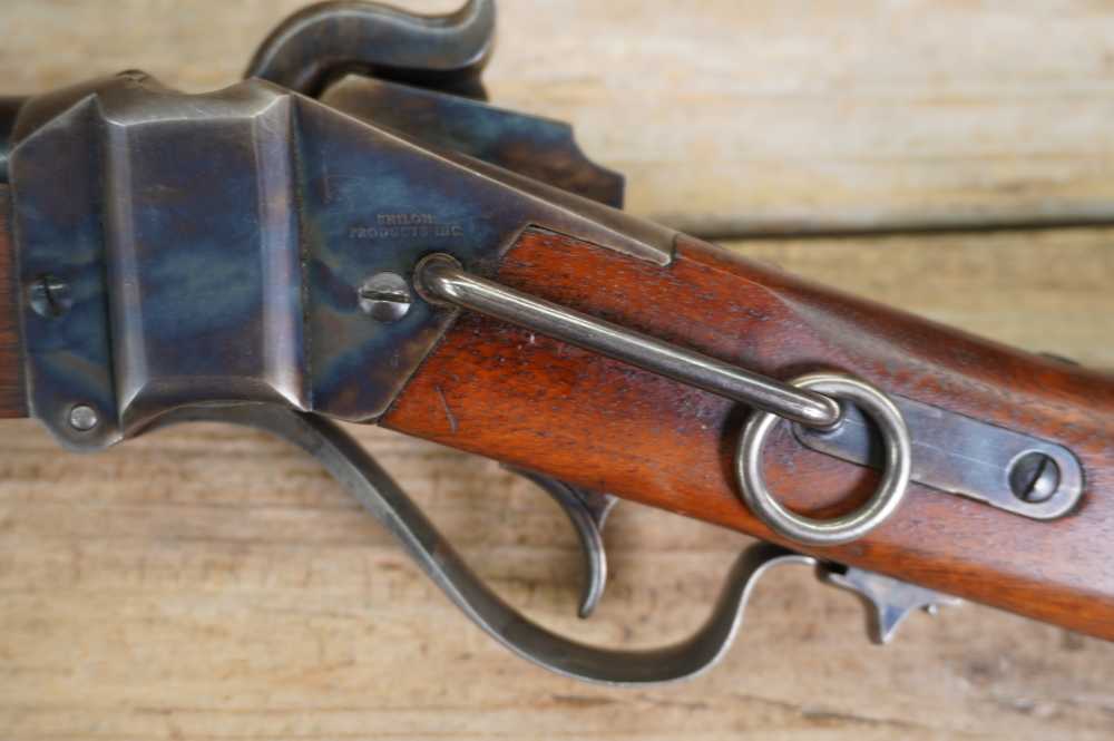Shiloh Sharps Farmingdale 1970s NM 1863 SRC 54 cal percussion carbine -img-29
