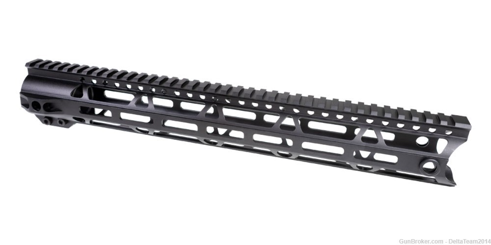 AR10 LR308 DPMS Low Profile M-LOK Handguard - Barrel Nut & Screws Included-img-0