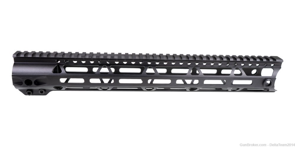 AR10 LR308 DPMS Low Profile M-LOK Handguard - Barrel Nut & Screws Included-img-1