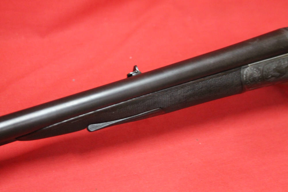 RARE highly engraved Vintage German sxs  Cape Gun 16 Gauge 9.3x72R -img-23