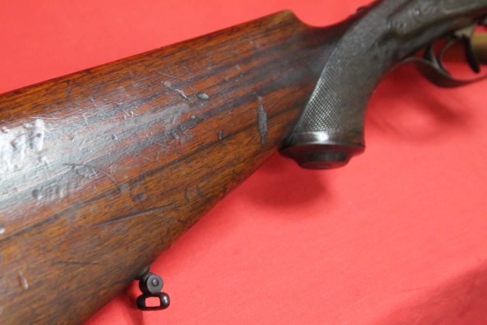 RARE highly engraved Vintage German sxs  Cape Gun 16 Gauge 9.3x72R -img-4