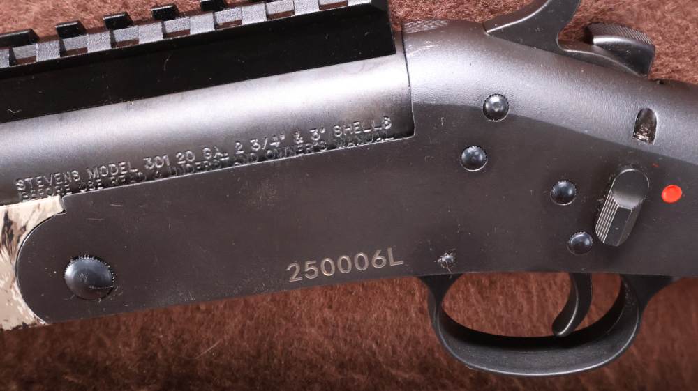 Savage Arms Stevens 301 20 Ga 3" Top Break 26" IM Ck BRL GD Bore-img-19