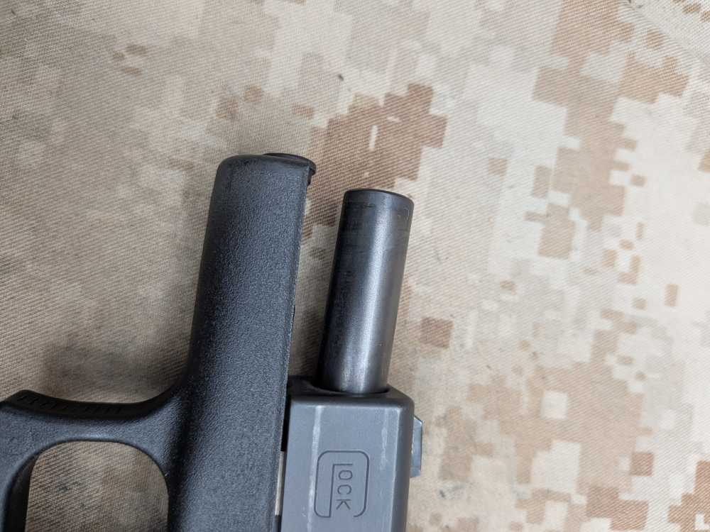 Glock 43 9MM Slimline G43 Police Trade In USED Night Sights-img-10