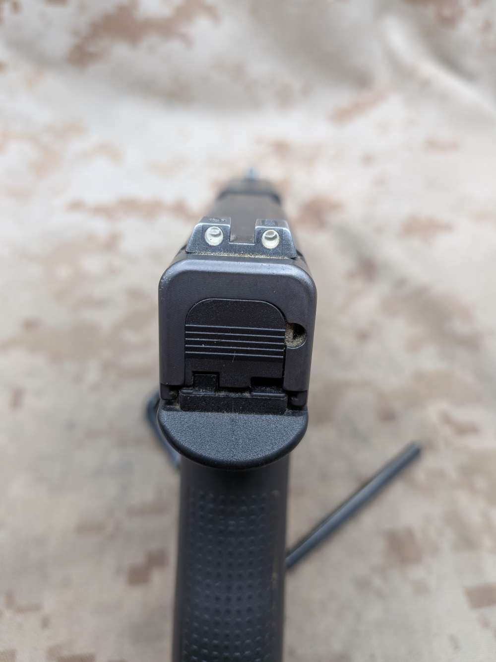 Glock 43 9MM Slimline G43 Police Trade In USED Night Sights-img-7