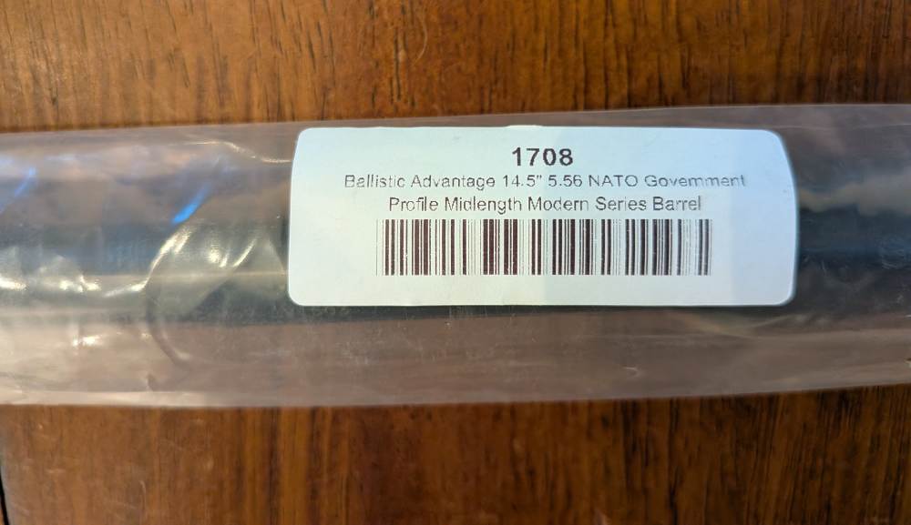 Ballistic Advantage 14.5" 5.56 NATO Gov Midlength Barrel – A2 Flash Hider-img-1