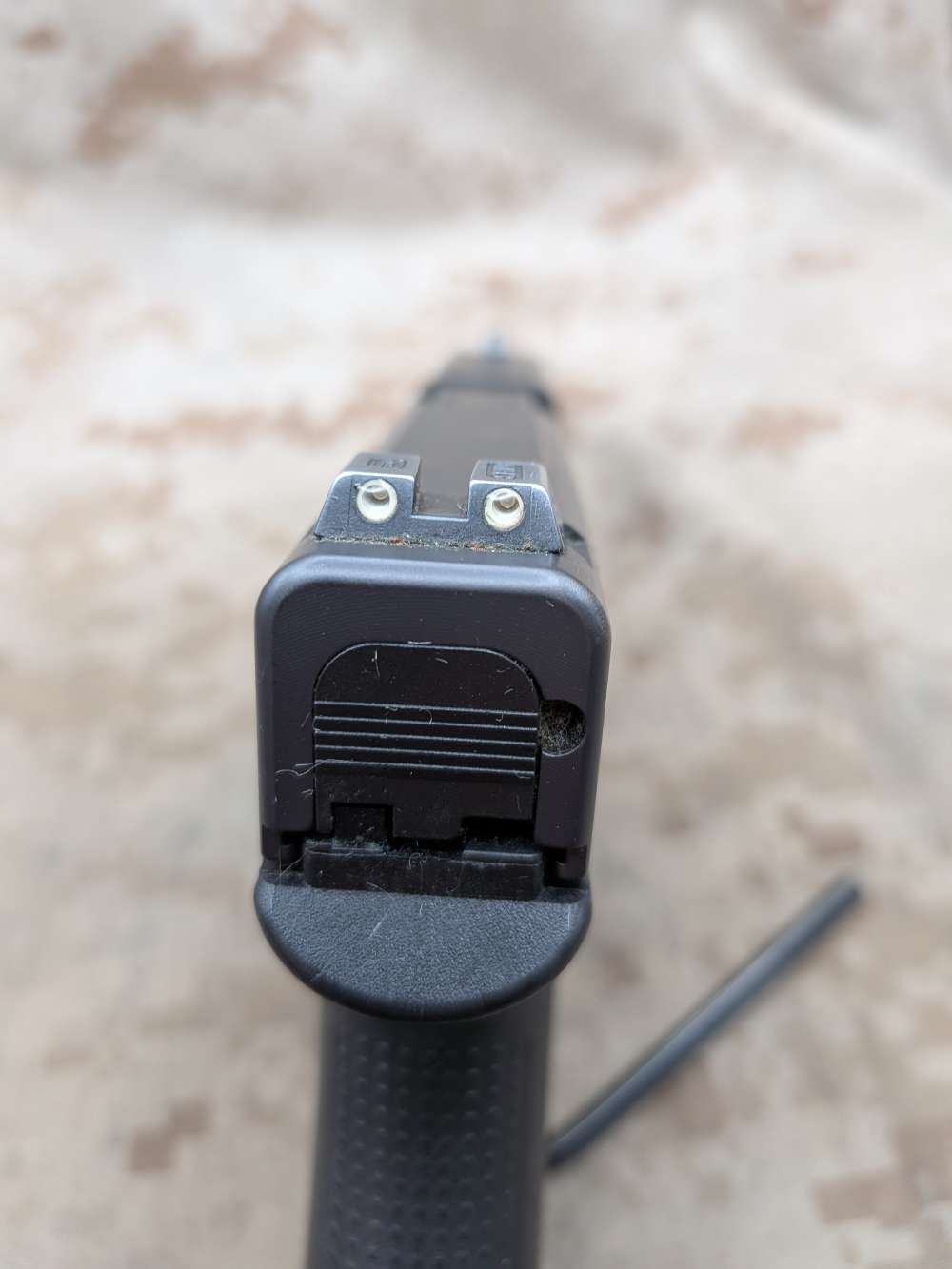 Glock 43 9MM Slimline G43 Police Trade In USED Night Sights-img-11