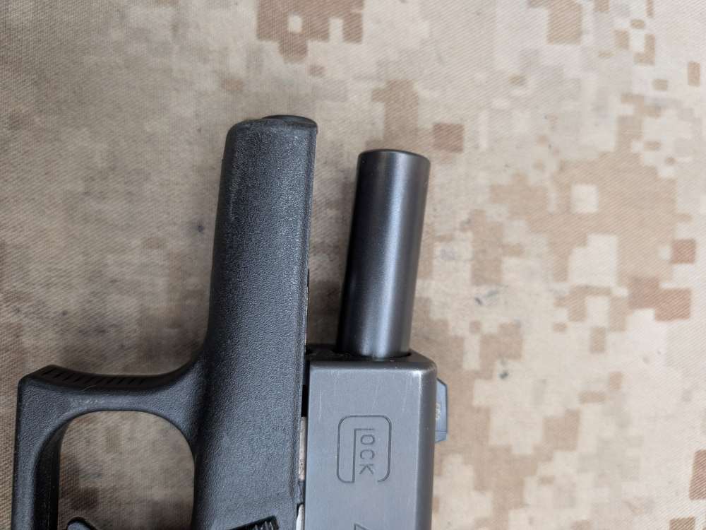 Glock 43 9MM Slimline G43 Police Trade In USED Night Sights-img-6