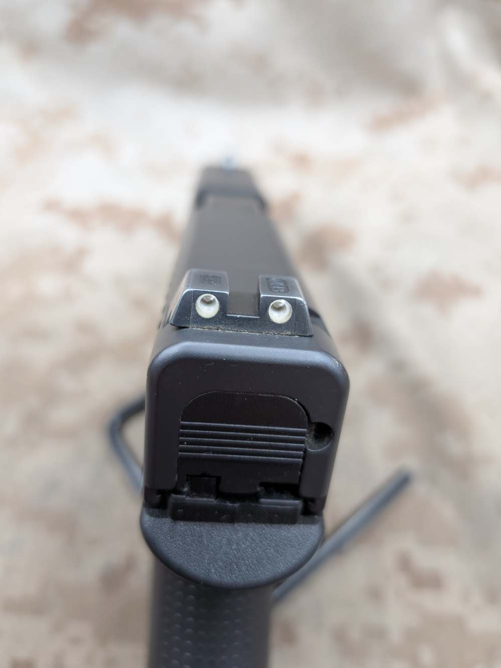 Glock 43 9MM Slimline G43 Police Trade In USED Night Sights-img-11