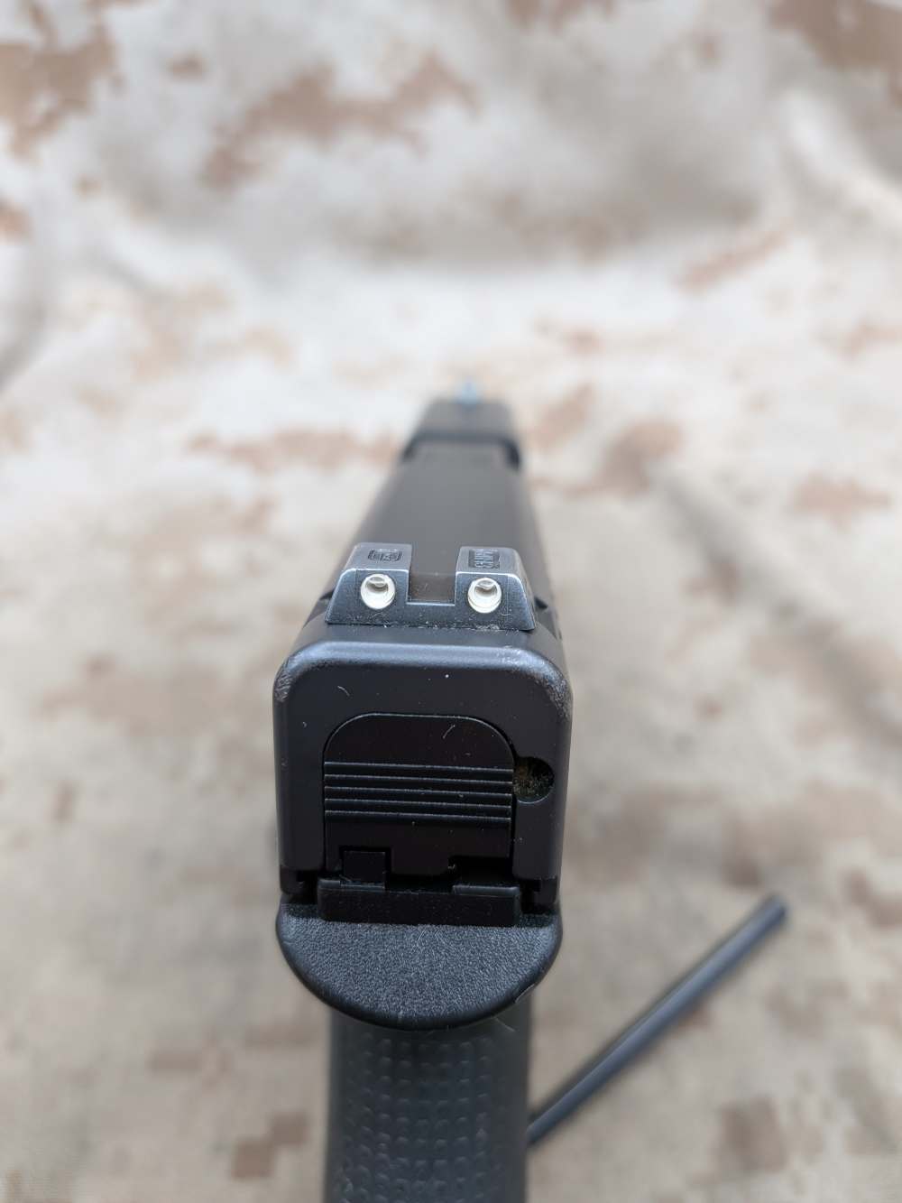 Glock 43 9MM Slimline G43 Police Trade In USED Night Sights-img-11