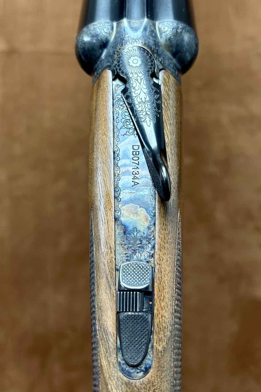 Beretta 486 Deep Scroll English Stock Color Case Hardened Limited 20GA 28" -img-6