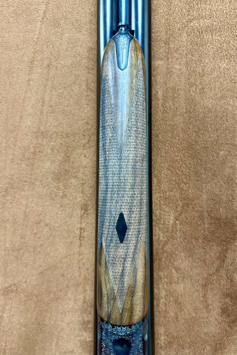 Beretta 486 Deep Scroll English Stock Color Case Hardened Limited 20GA 28" -img-10