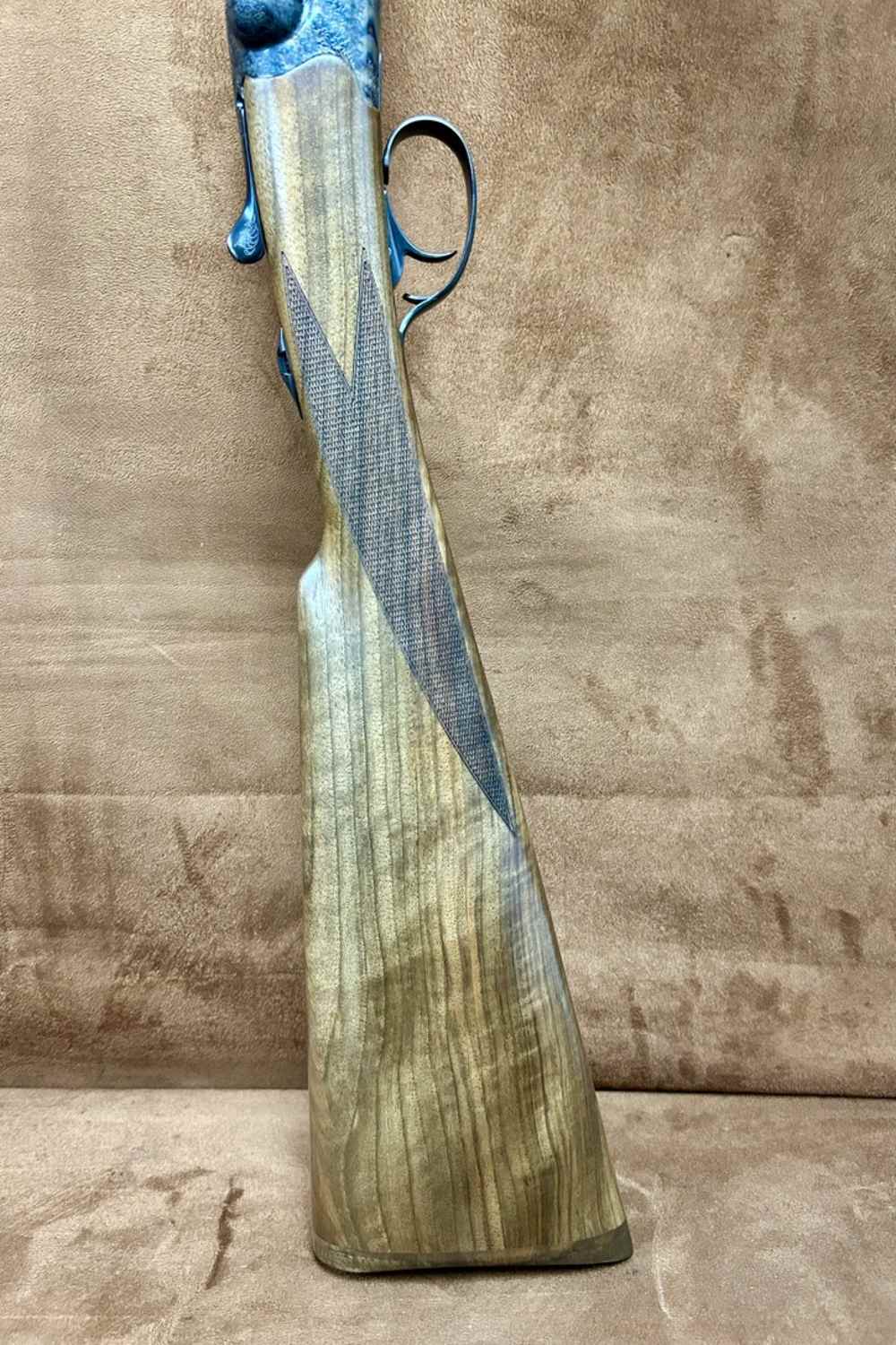Beretta 486 Deep Scroll English Stock Color Case Hardened Limited 20GA 28" -img-7