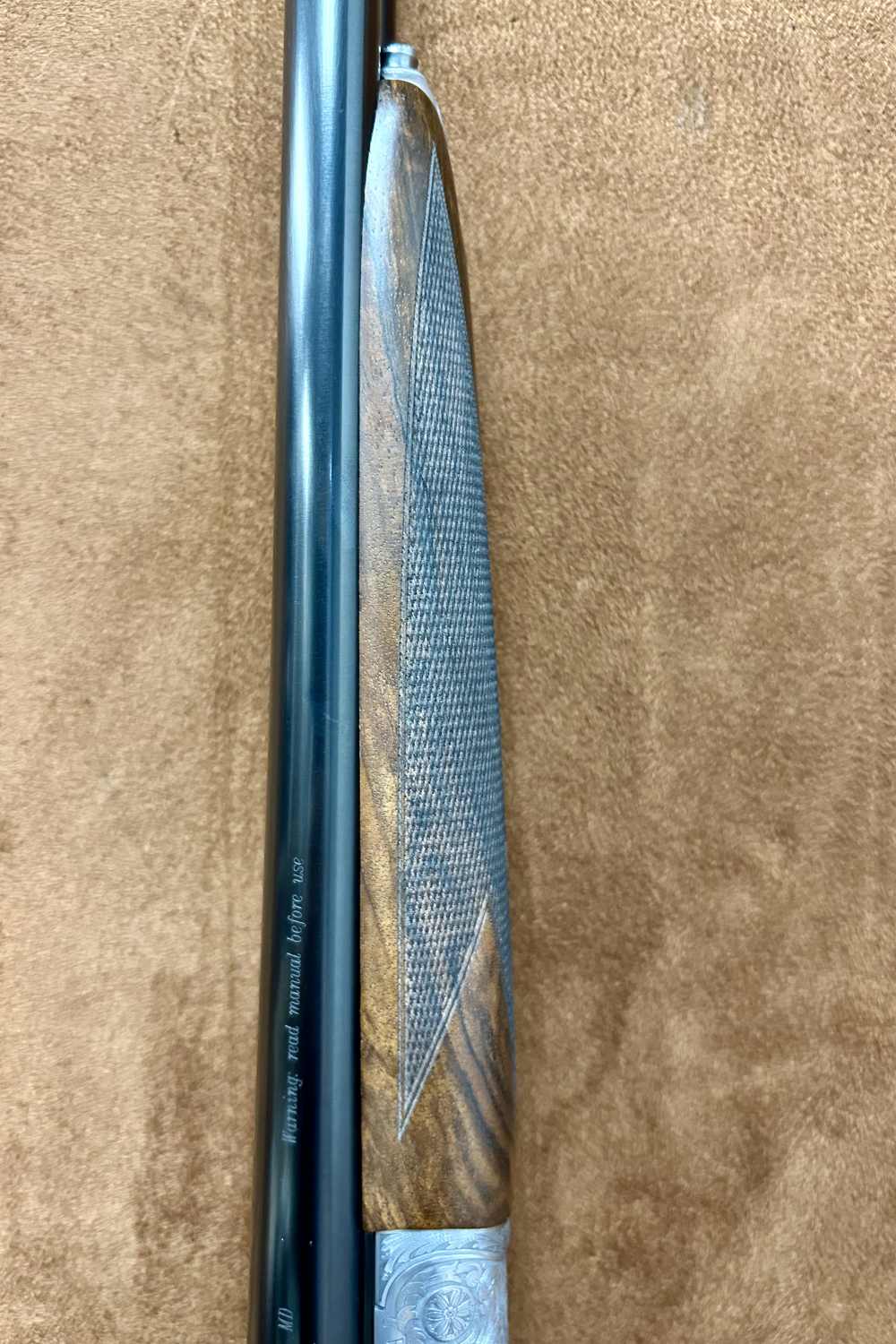Beretta 486 Deep Scroll English Stock Color Case Hardened Limited 28GA 28" -img-9
