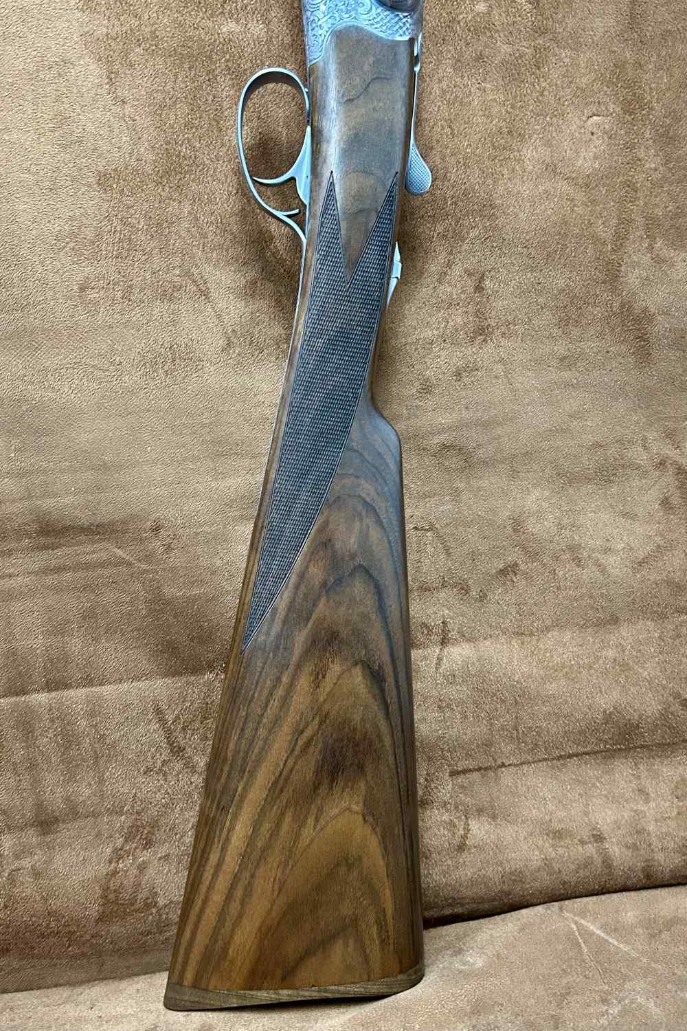 Beretta 486 Deep Scroll English Stock Color Case Hardened Limited 28GA 28" -img-8