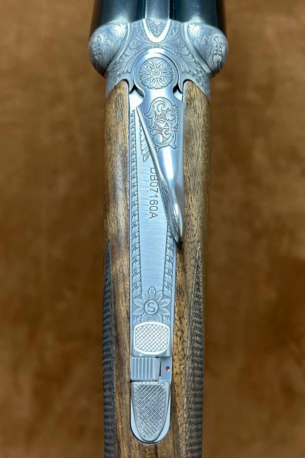 Beretta 486 Deep Scroll English Stock Color Case Hardened Limited 28GA 28" -img-6