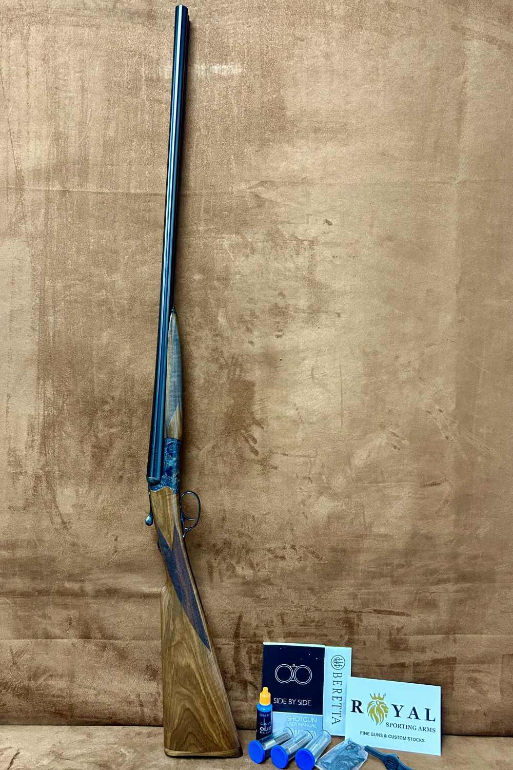 Beretta 486 Deep Scroll English Stock Color Case Hardened Limited 20GA 28" -img-0