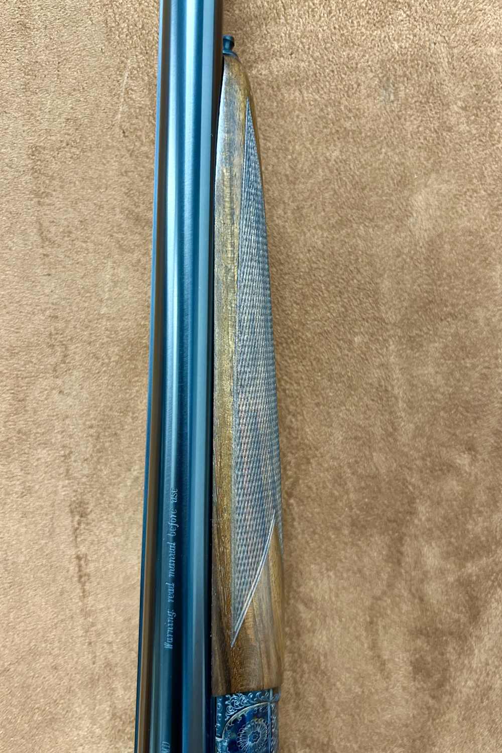 Beretta 486 Deep Scroll English Stock Color Case Hardened Limited 20GA 28" -img-9