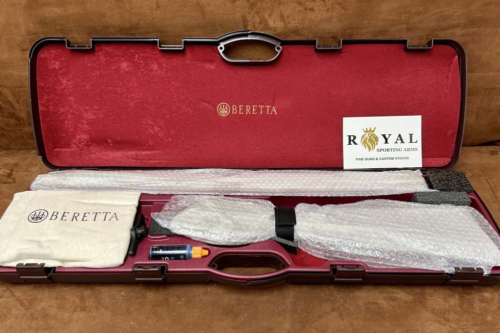 Beretta 486 Deep Scroll English Stock Color Case Hardened Limited 20GA 28" -img-13