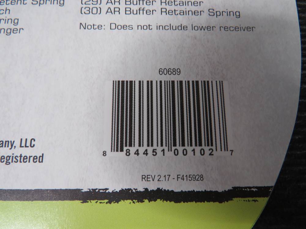 DPMS M16 FULL-AUTO LOWER RECEIVER MACHINE GUN PARTS KIT NEW-IN-BOX!-img-6