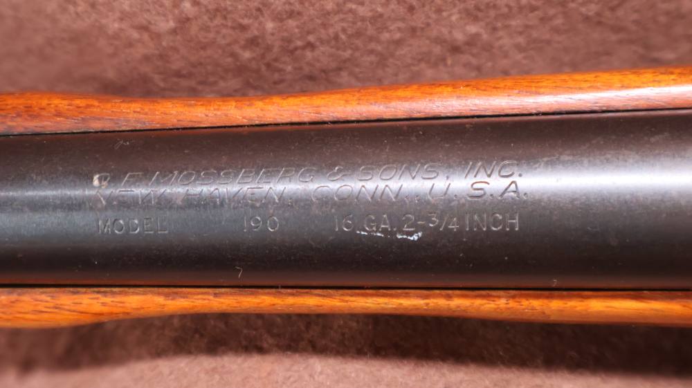 OF Mossberg & Sons 190 16 Ga 2 3/4" Bolt 26" C-Lect Ck BRL GD Bore C&R-img-18