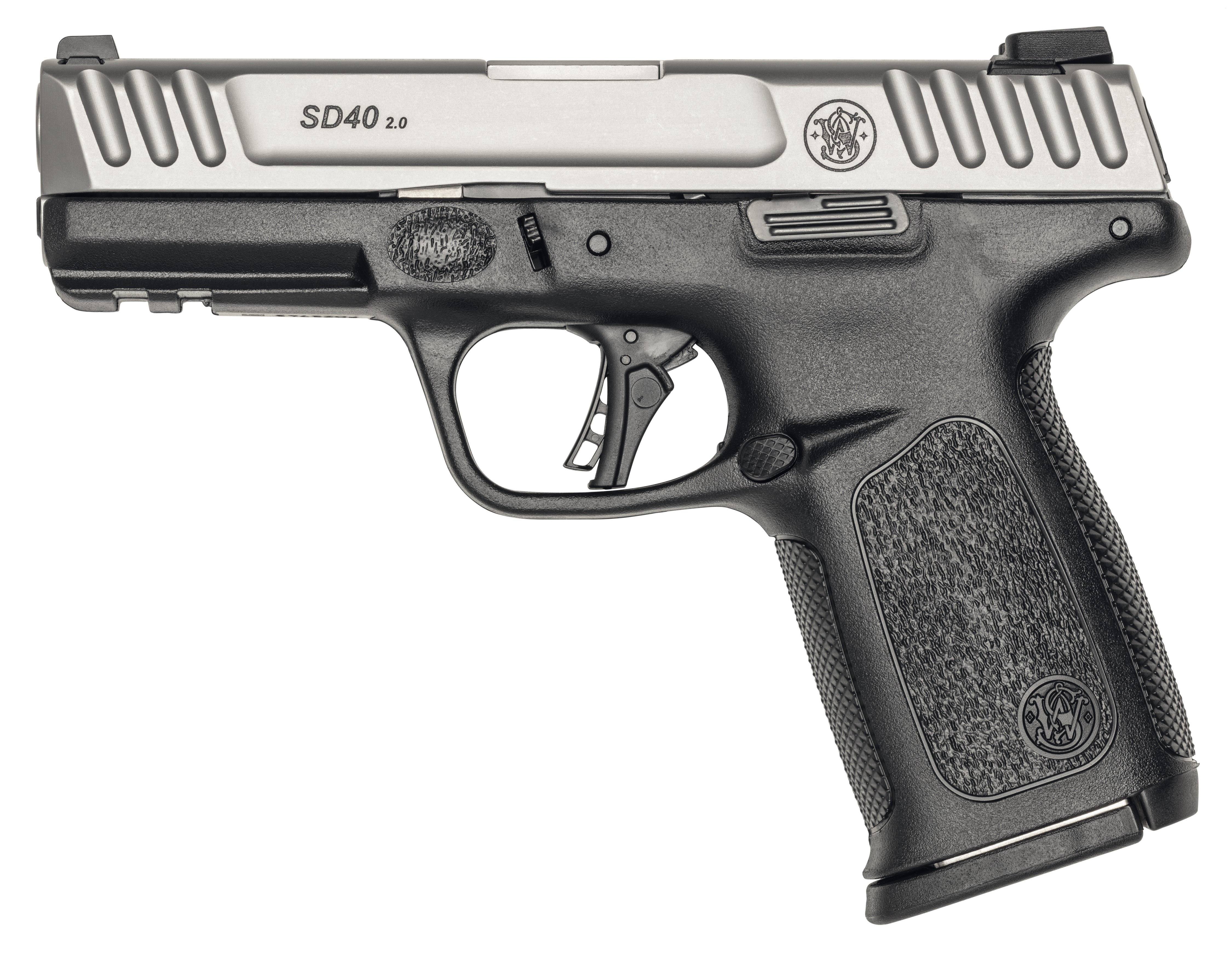 13936 Smith and Wesson SD40 2.0 40 S&W 4" 14 + 1rd Stainless-img-0
