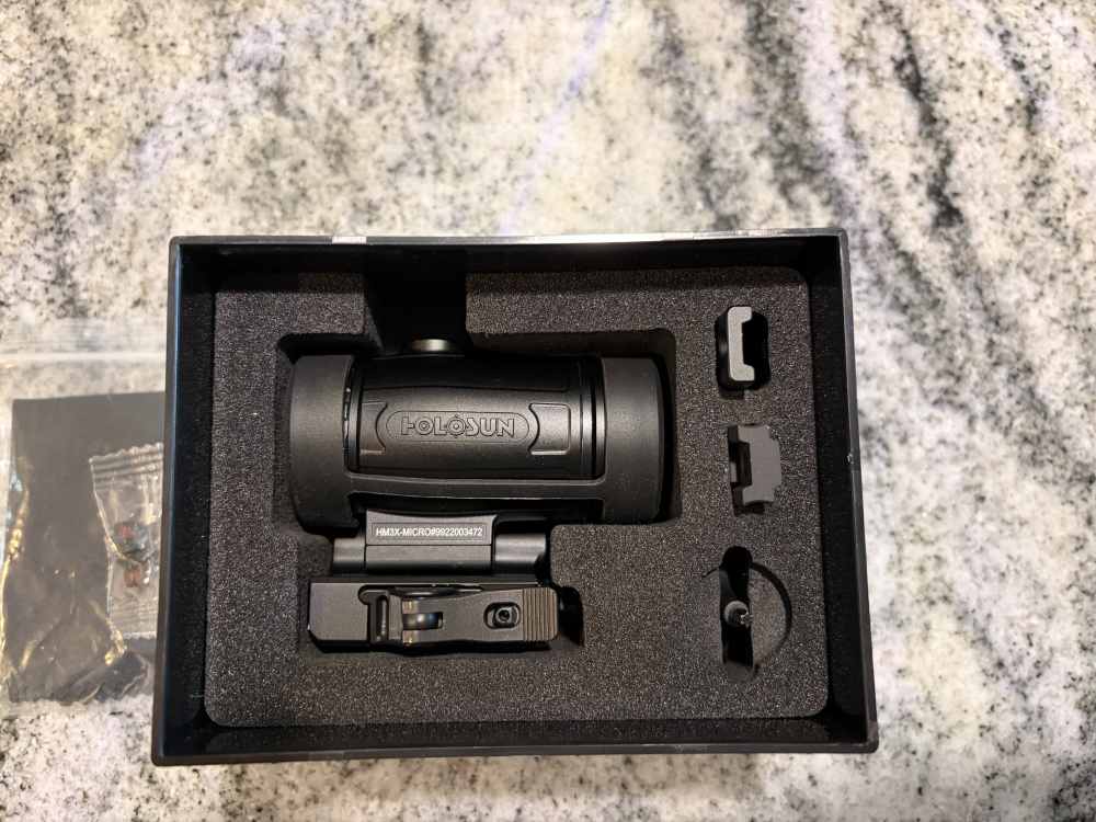 Holosun HM3X-MICRO 3x Magnifier QD Mount-img-1