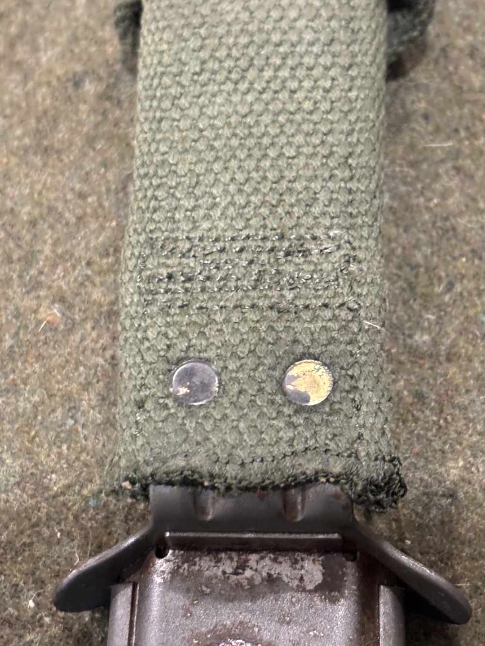 Vietnam Era USGI M16 M7 BOC Bayonet and M8A1 PWH Scabbard - Very Good-img-77