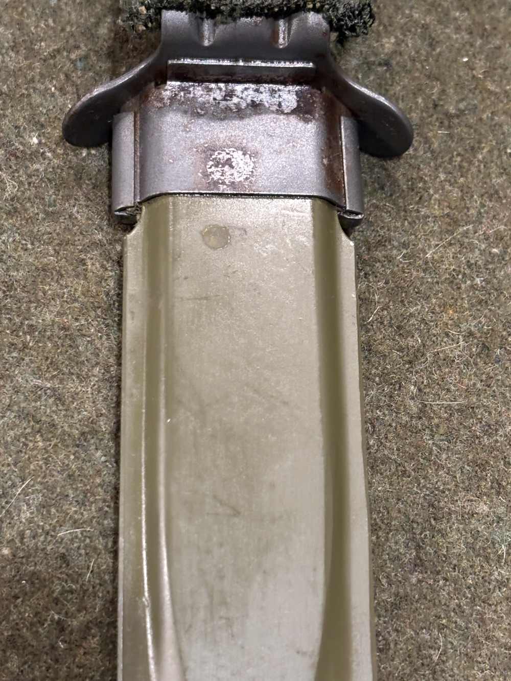 Vietnam Era USGI M16 M7 BOC Bayonet and M8A1 PWH Scabbard - Very Good-img-75