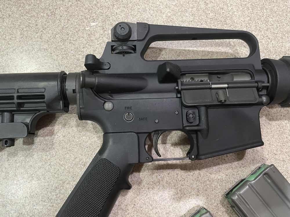 Bushmaster AR-15 XM15-E2S M4 A2 Upper M4 Stock A2 16" HBAR Barrel -Unfired -img-6