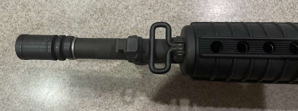 Bushmaster AR-15 XM15-E2S M4 A2 Upper M4 Stock A2 16" HBAR Barrel -Unfired -img-10