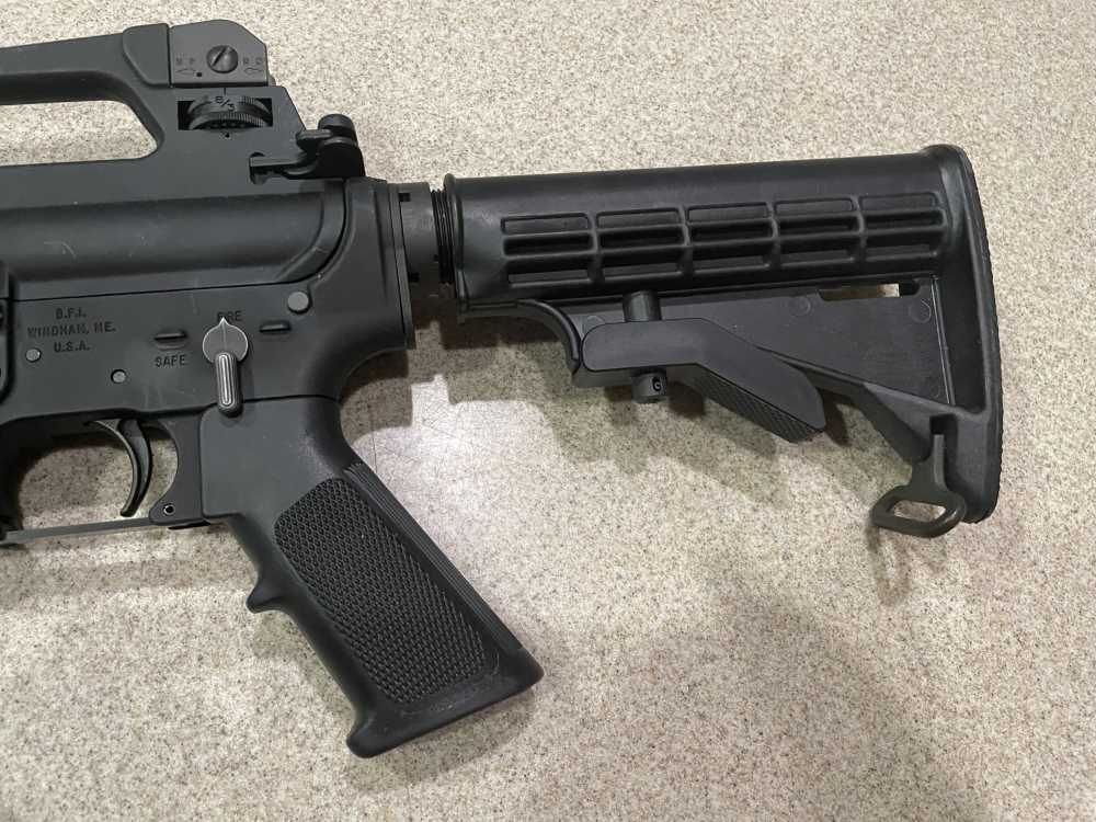 Bushmaster AR-15 XM15-E2S M4 A2 Upper M4 Stock A2 16" HBAR Barrel -Unfired -img-2