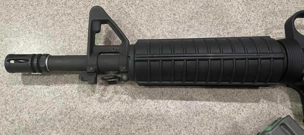 Bushmaster AR-15 XM15-E2S M4 A2 Upper M4 Stock A2 16" HBAR Barrel -Unfired -img-3